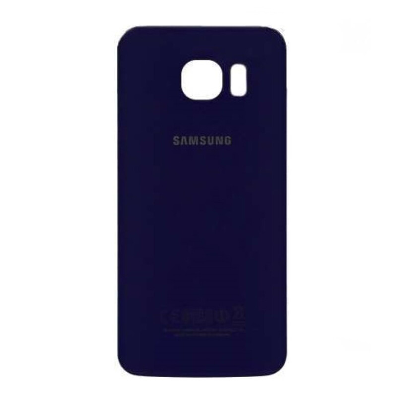 درب پشت گوشی Samsung S6 آبی