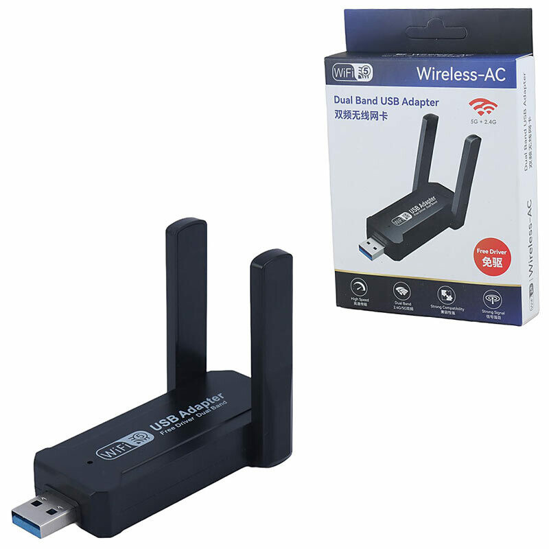 کارت شبکه بی سیم آنتن دار Wireless-AC