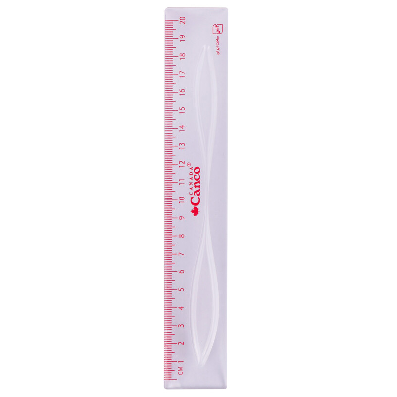 خط کش پلاستیکی کنکو Canco 20cm