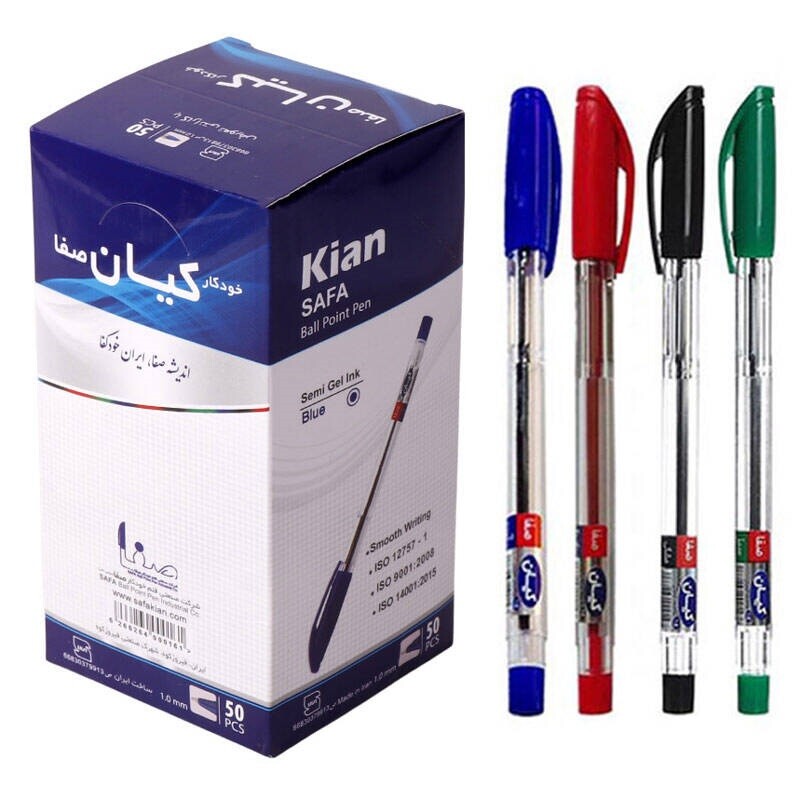 خودکار کیان Kian 1mm بسته 50 عددی