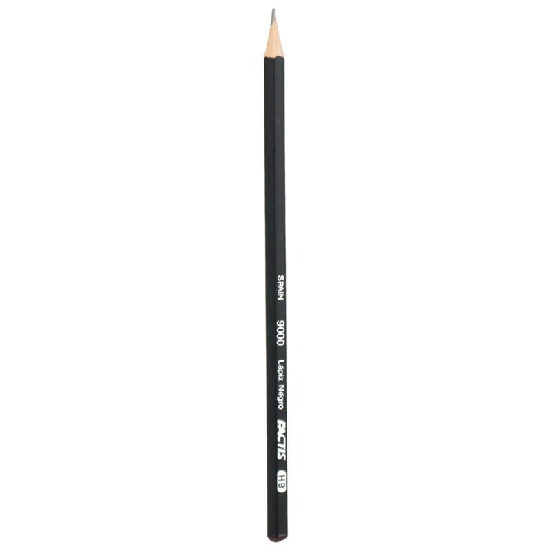 مداد مشکی فکتیس Factis Lapiz Negro 9000 بسته 12 عددی