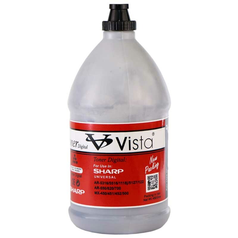 تونر شارژ شارپ ویستا Vista Toner 450g