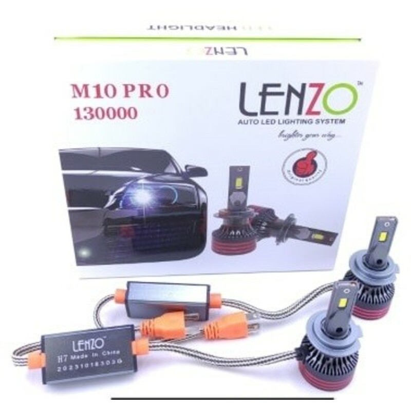 Lenzo M10 pro هدلایت لنزو
