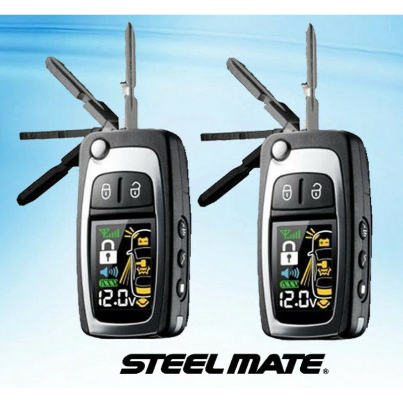 Steel Mate Ranger-5164 دزدگیر دو ریموت تصویری استیل میت