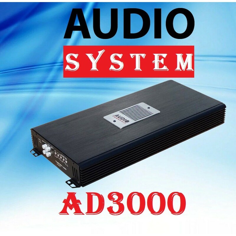 Audio System AD3000 آمپلی فایر مونو آئودیو سیستم
