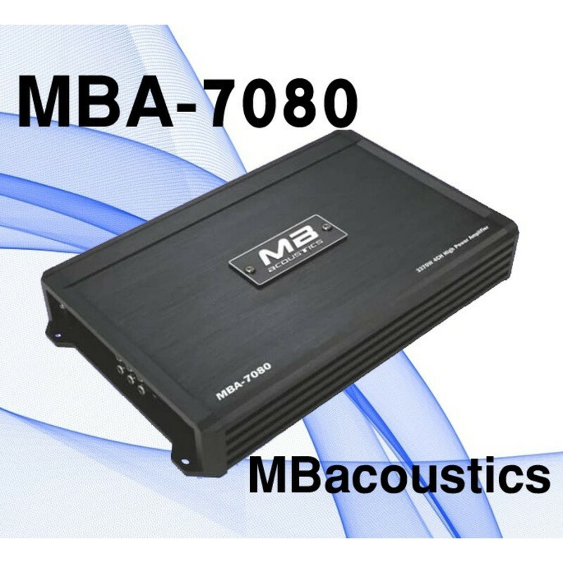 MBA 7080 آمپلی فایر ام بی اکوستیک