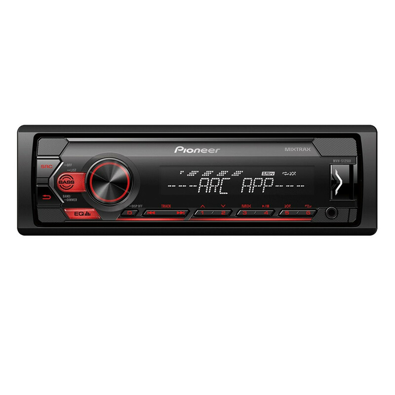 Pioneer MVH-S125UI ضبط پایونیر 125
