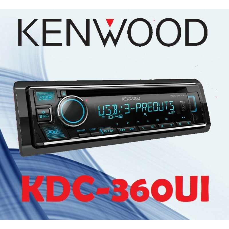 Kenwood KDC-360UI پخش صوتی کنوود