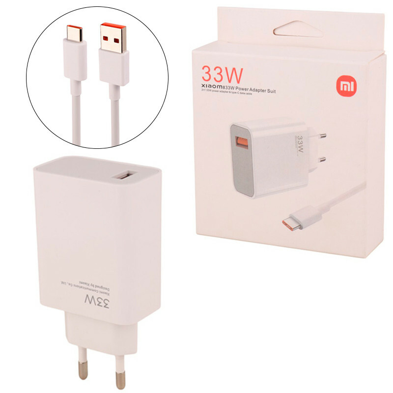 شارژر دیواری 33 وات شیائومی MDY-11-EZ PD 3A + کابل تایپ سی