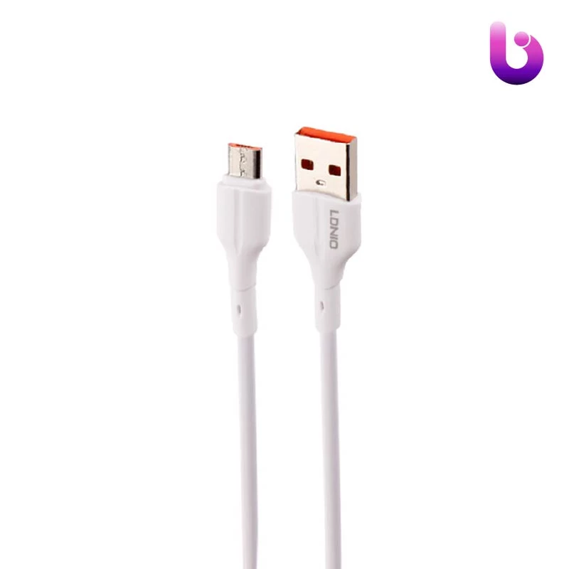 کابل میکرو یو اس بی فست شارژ 25 وات الدینیو LS841 طول 1 متر