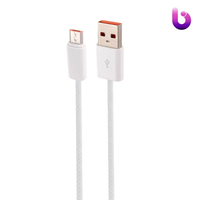 کابل میکرو یو اس بی فست شارژ 25 وات الدینیو LS901 طول 1 متر