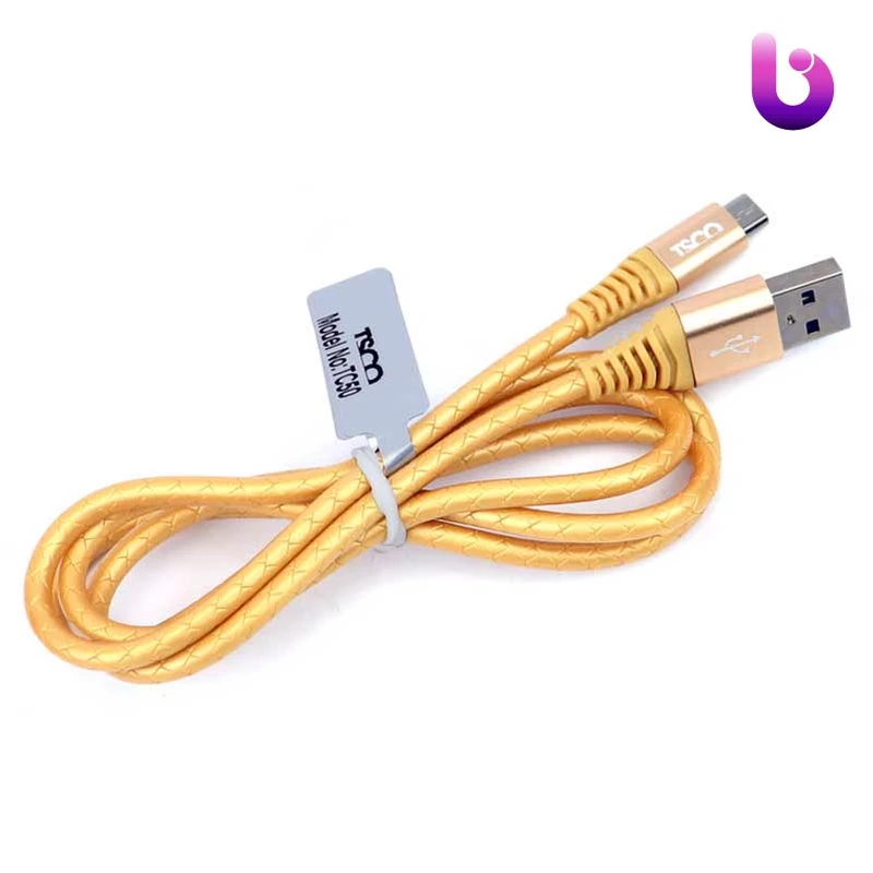 کابل میکرو یو اس بی 2.1 آمپر تسکو TC 50 طول 1 متر