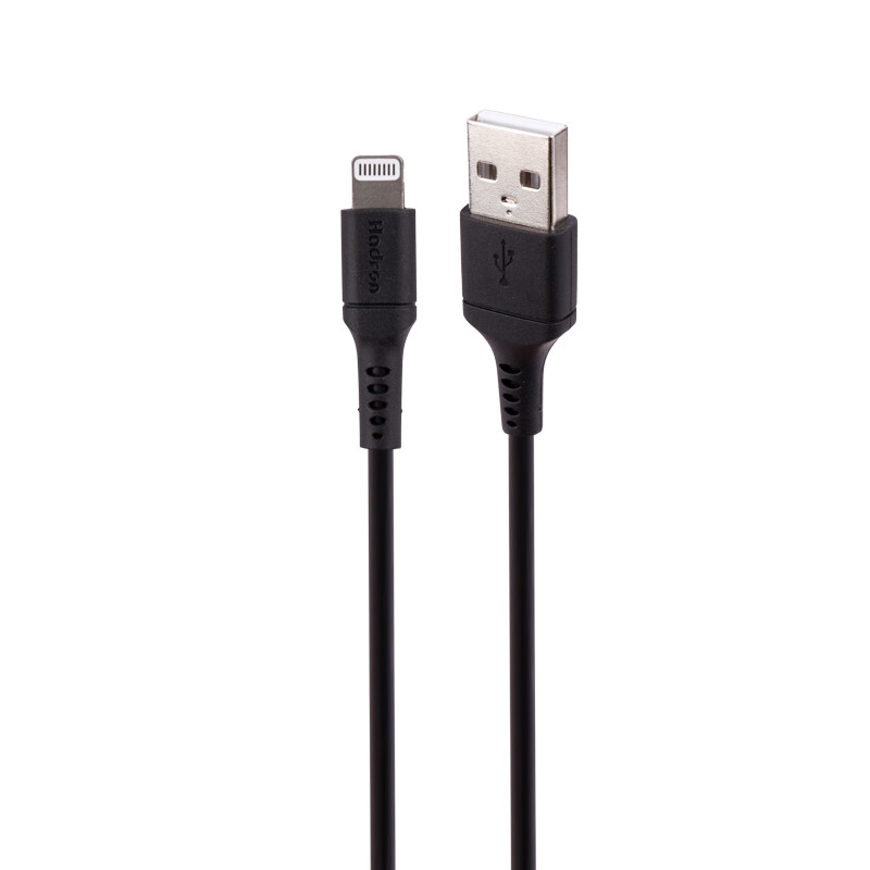 کابل لایتنینگ فست شارژ 2.4 آمپر هادرون HTC-A-L01 طول 1 متر