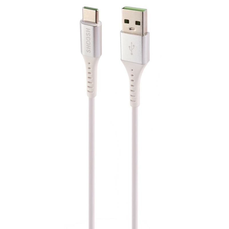 کابل تایپ سی فست شارژ 5 آمپر شوش SH65C طول 1.1 متر