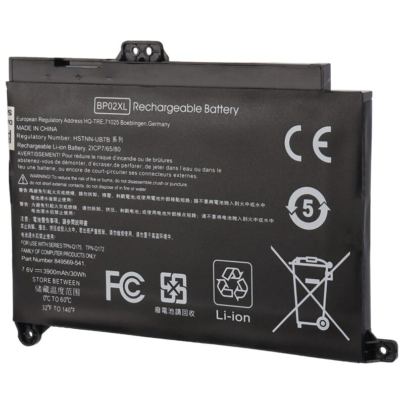 باتری لپ تاپ اچ پی HP BP02XL 2Cell