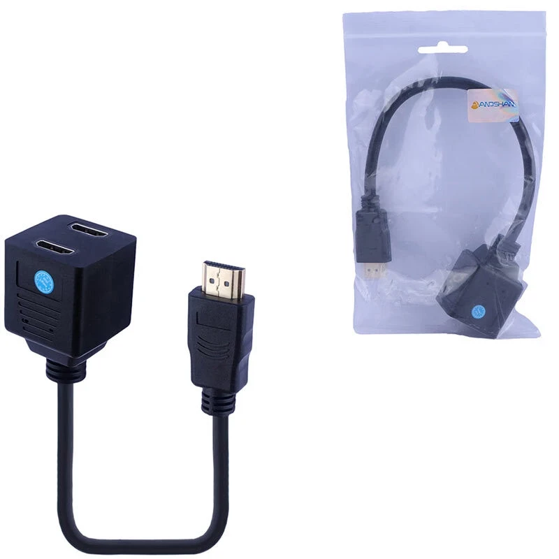 تبدیل 1 به 2 Anoshan HDMI کد 1