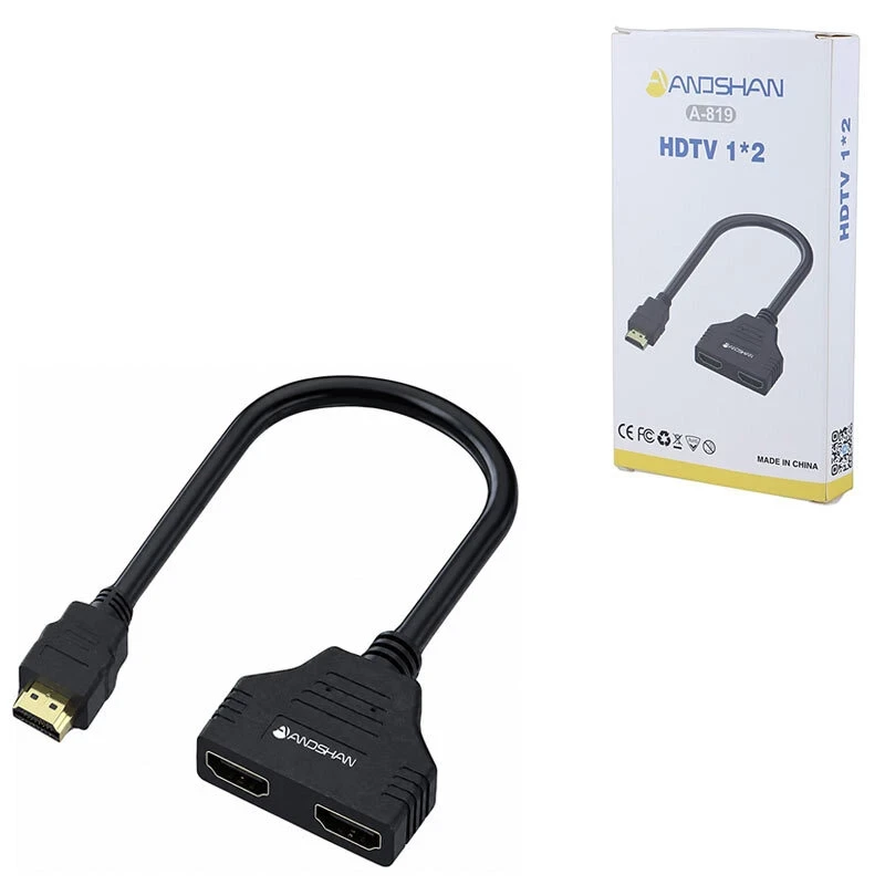تبدیل 1 به 2 Anoshan A-819 HDMI