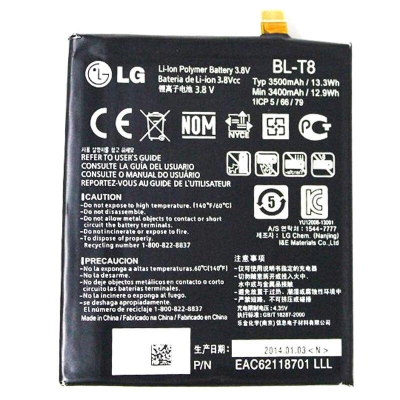 باتری موبایل اورجینال ال جی LG G Flex BL-T8