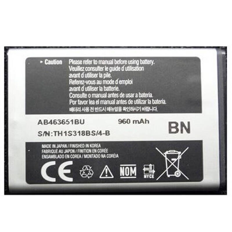 باتری موبایل اورجینال SAMSUNG S3650 Corby AB463651BU NFC