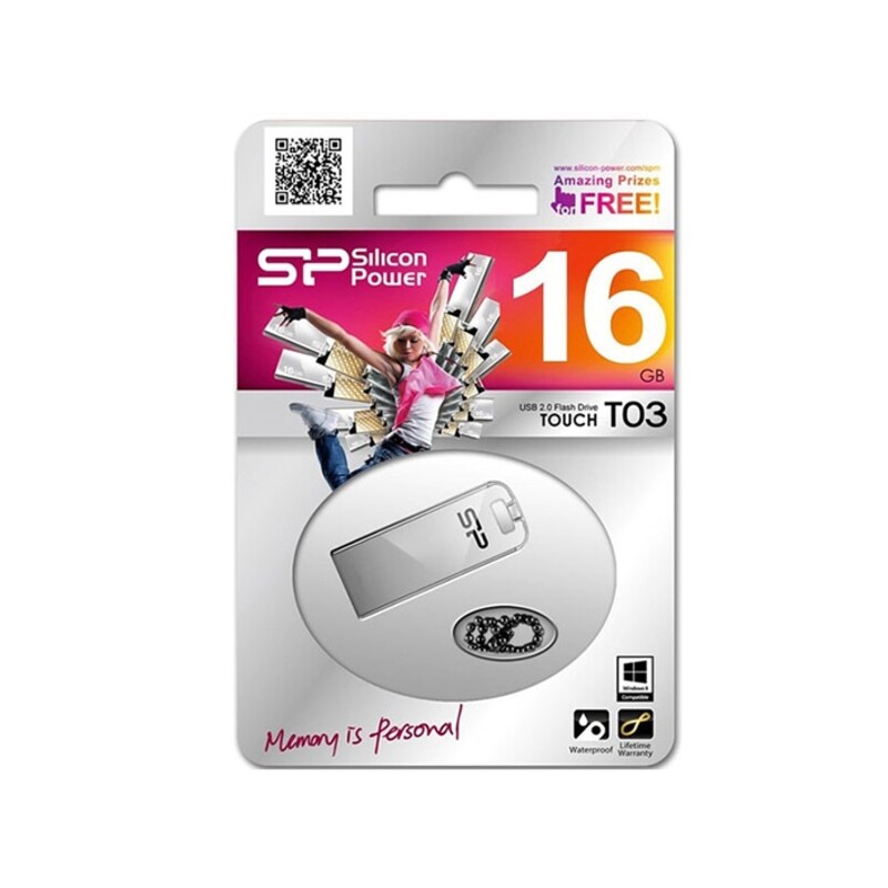 فلش 16 گیگ سیلیکون پاور Silicon Power Touch T03