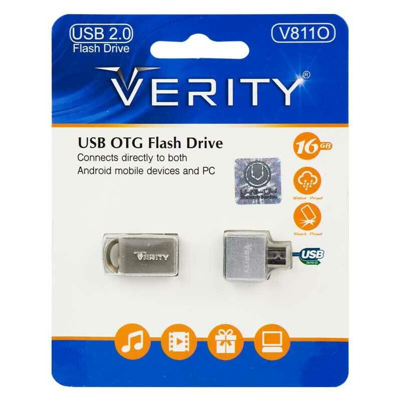 فلش 16 گیگ وریتی VERITY V811O + تبدیل OTG