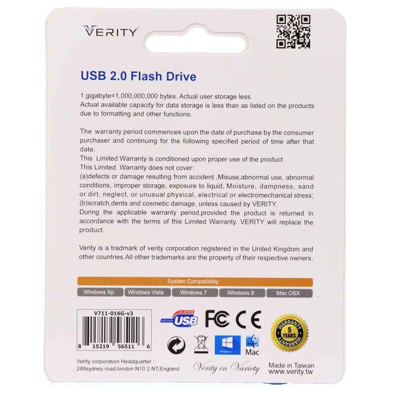 فلش 16 گیگ وریتی VERITY V711