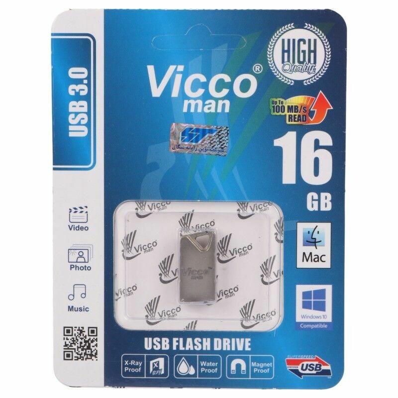 فلش 16 گیگ ویکومن Vicco Man VC364 USB3.0