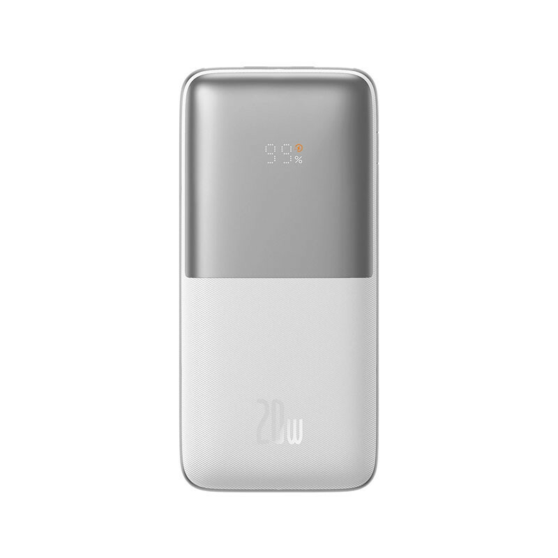 پاور بانک فست شارژ باسئوس Bipow Pro PPBD04020 PD 20W ظرفیت 10000 میلی آمپر ساعت