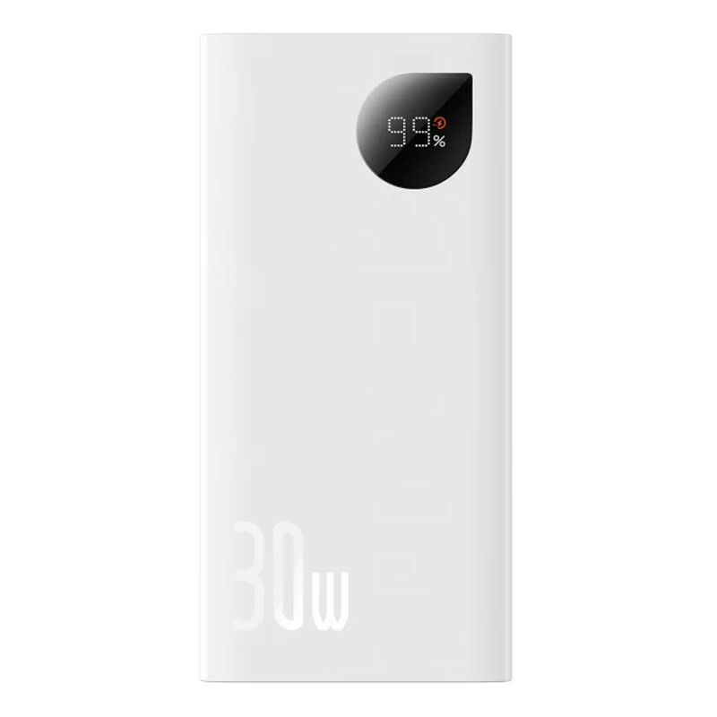 پاور بانک فست شارژ باسئوس Adaman 2 PPAD08000 QC3.0 PD 30W ظرفیت 10000 میلی آمپر ساعت