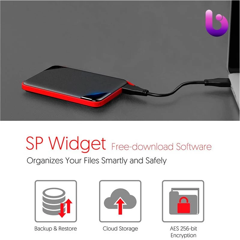 هارد اکسترنال سیلیکون پاور Silicon Power Armor A62S 1TB
