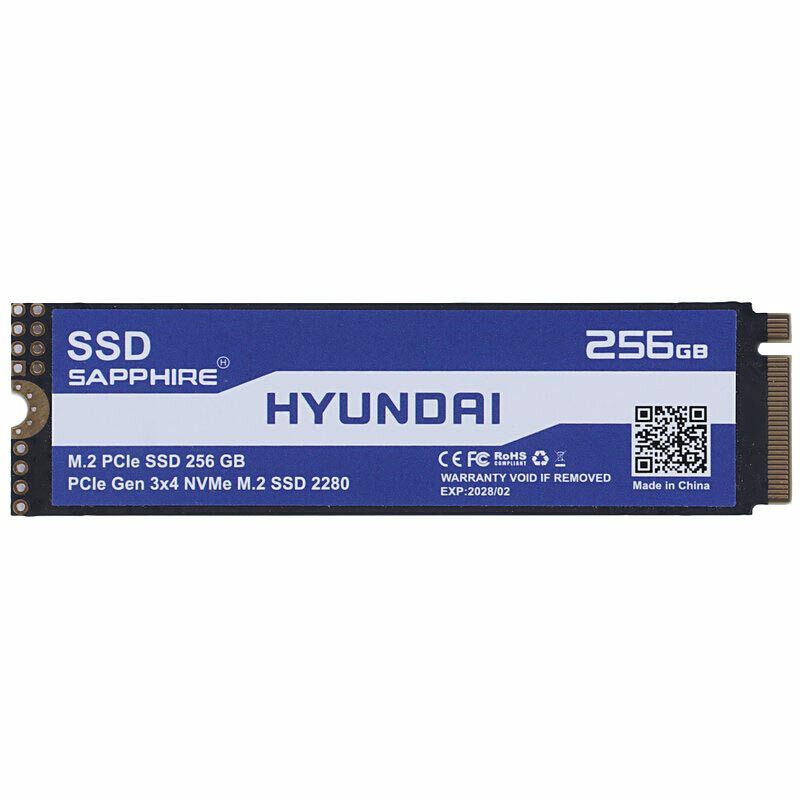 حافظه SSD هیوندای Hyundai Sapphire 256GB M.2