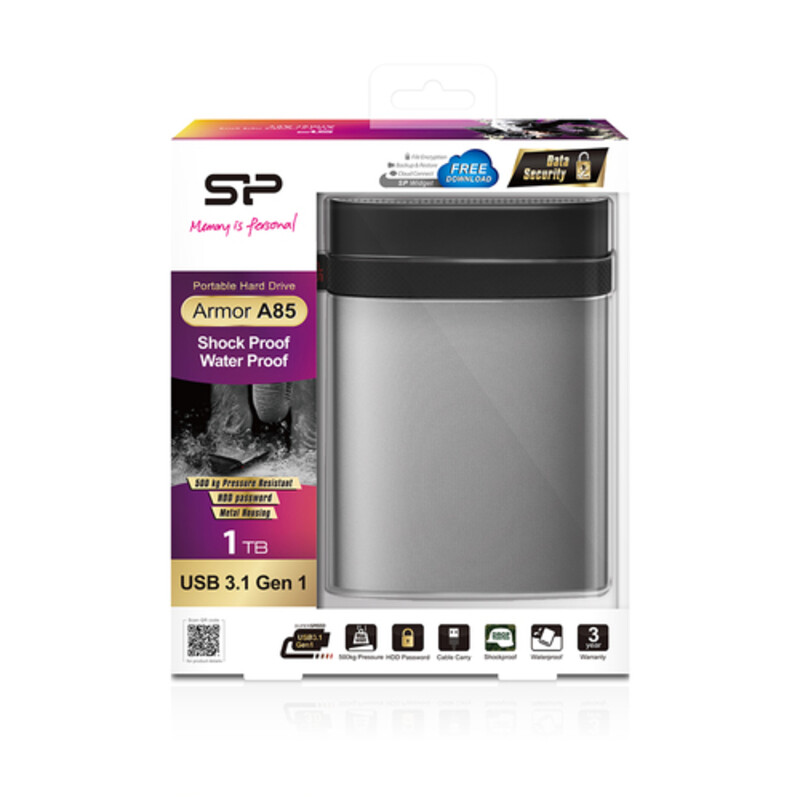 هارد اکسترنال سیلیکون پاور Silicon Power Armor A85 4TB