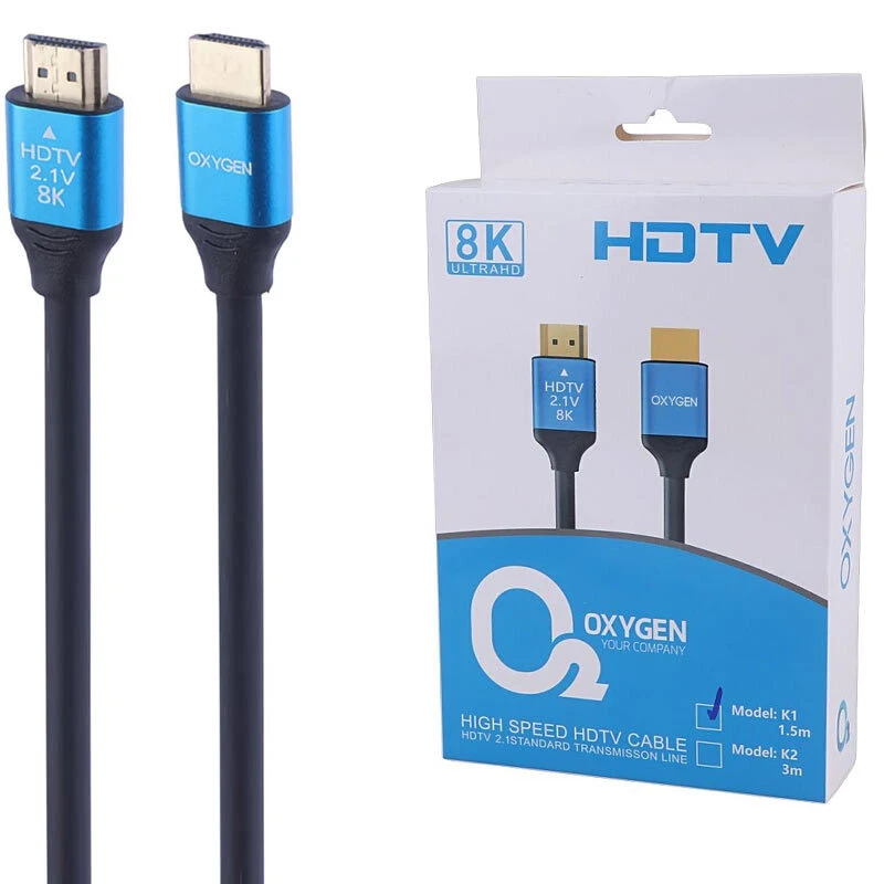 کابل HDMI 8K اکسیژن K1 طول 1.5 متر
