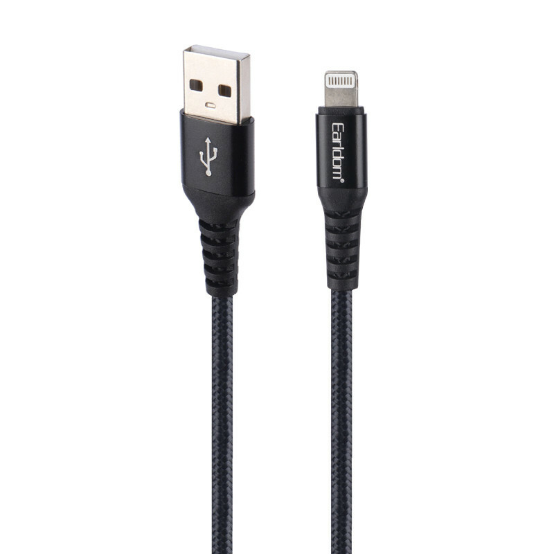 کابل لایتنینگ فست شارژ 2.1 آمپر ارلدام EC-121i طول 1 متر