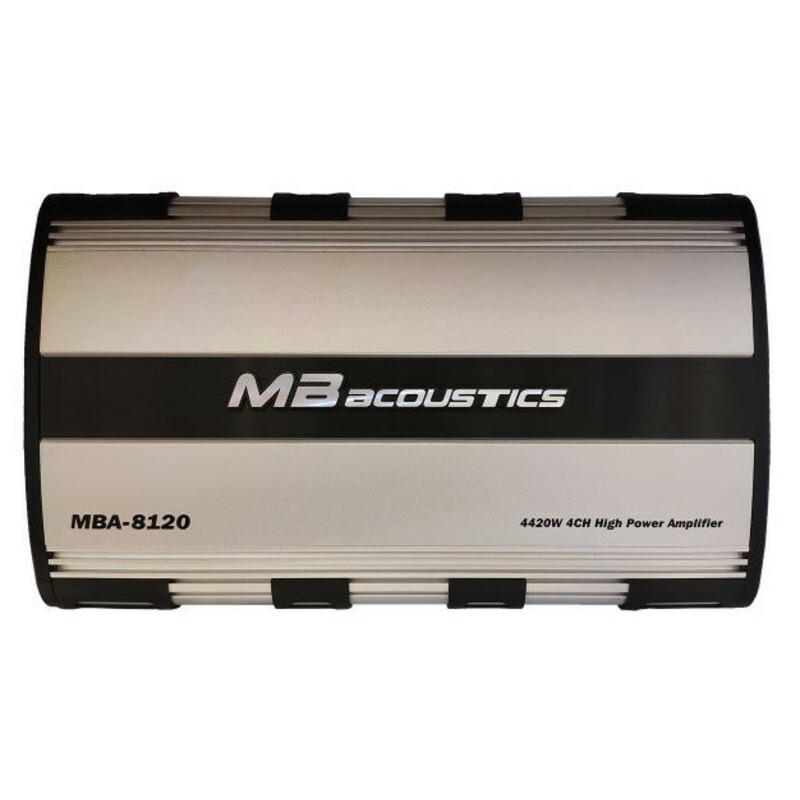 MBacoustics MBA-8120 آمپلی فایر چهار کانال 8120