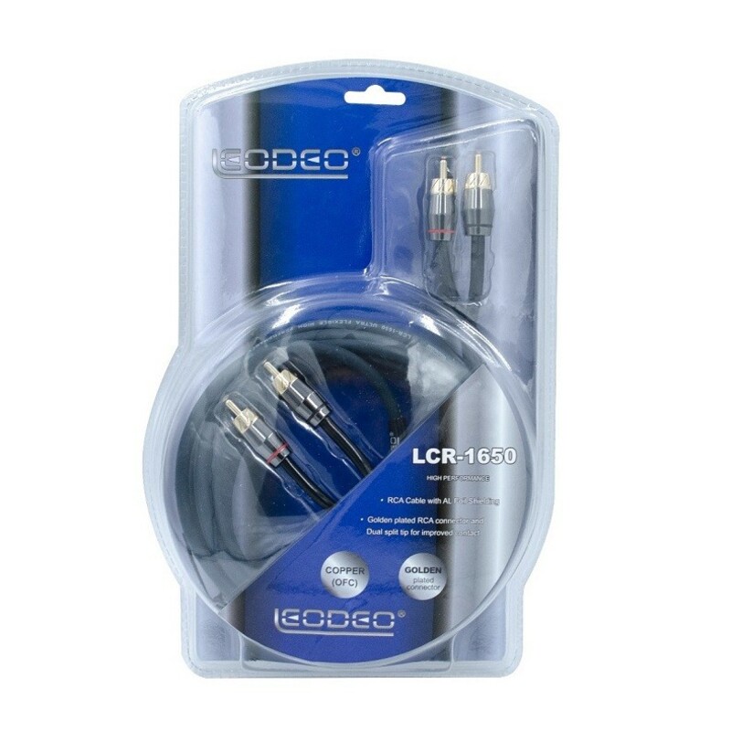 Leodeo LCR-1650 سیم RCA لئودئو