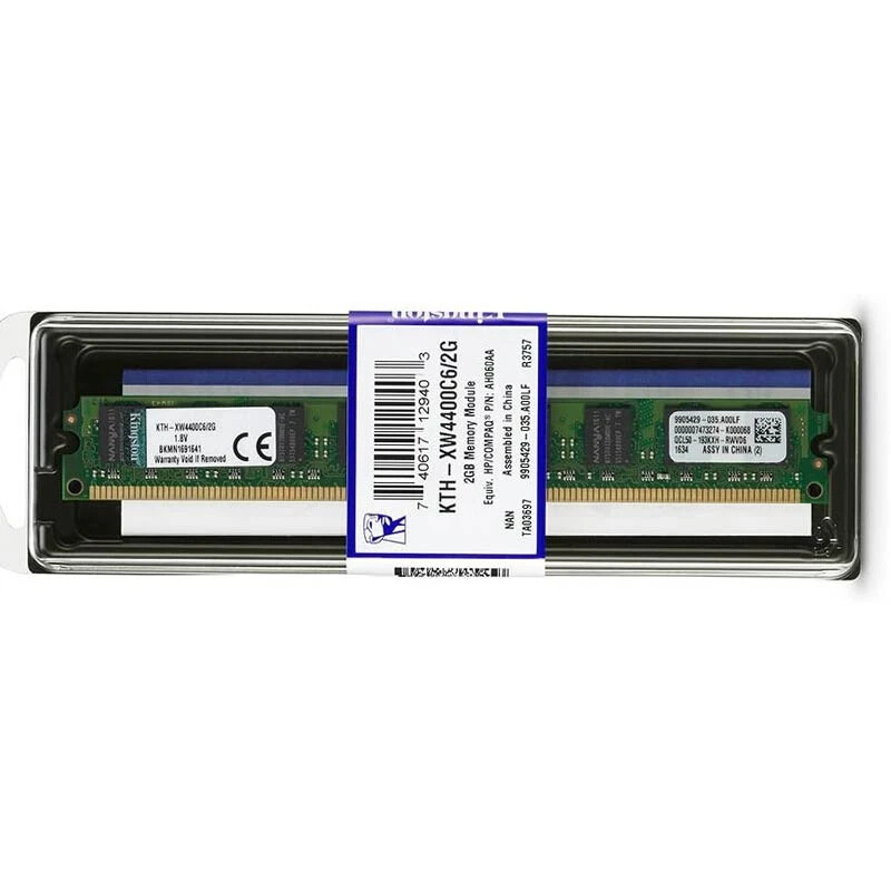 رم کامپیوتر کینگستون DDR2 2GB Single 800MHz CL6