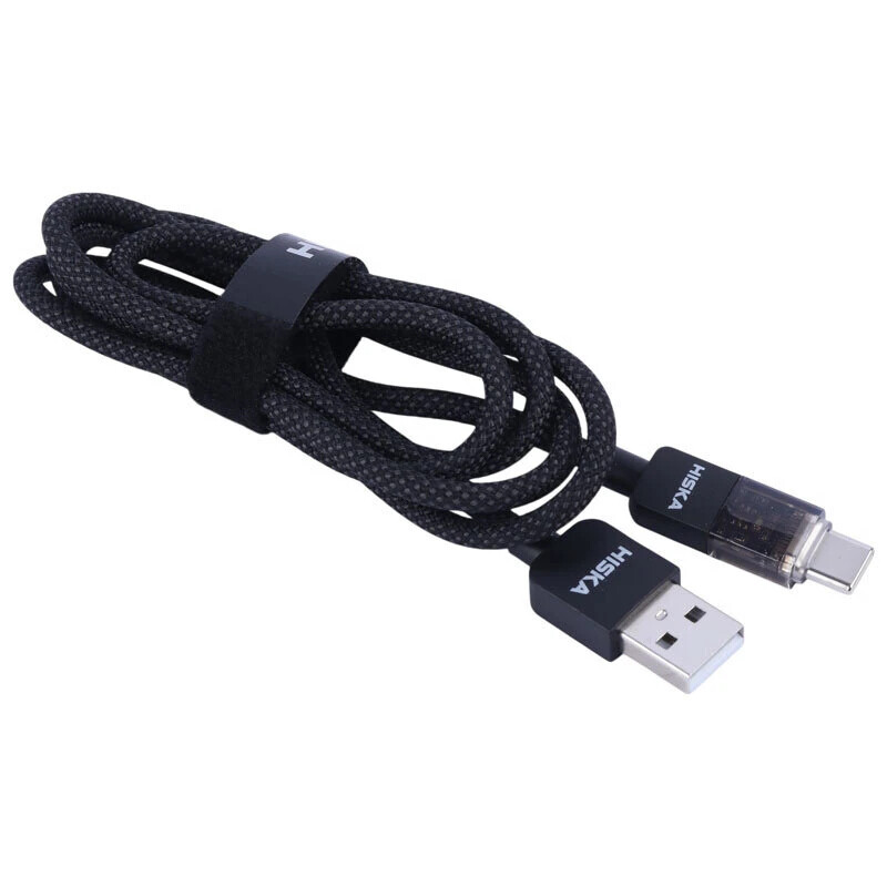 کابل تایپ سی فست شارژ 3 آمپر هیسکا LX-891AC طول 1 متر