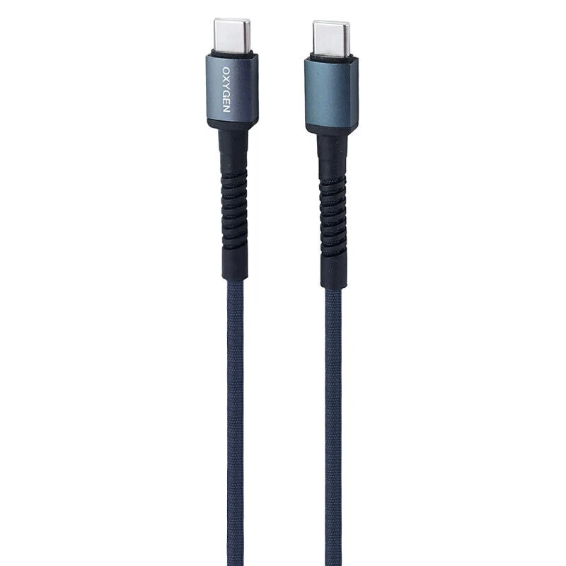 کابل دو سر تایپ سی فست شارژ 66 وات اکسیژن LX-25 طول 1 متر