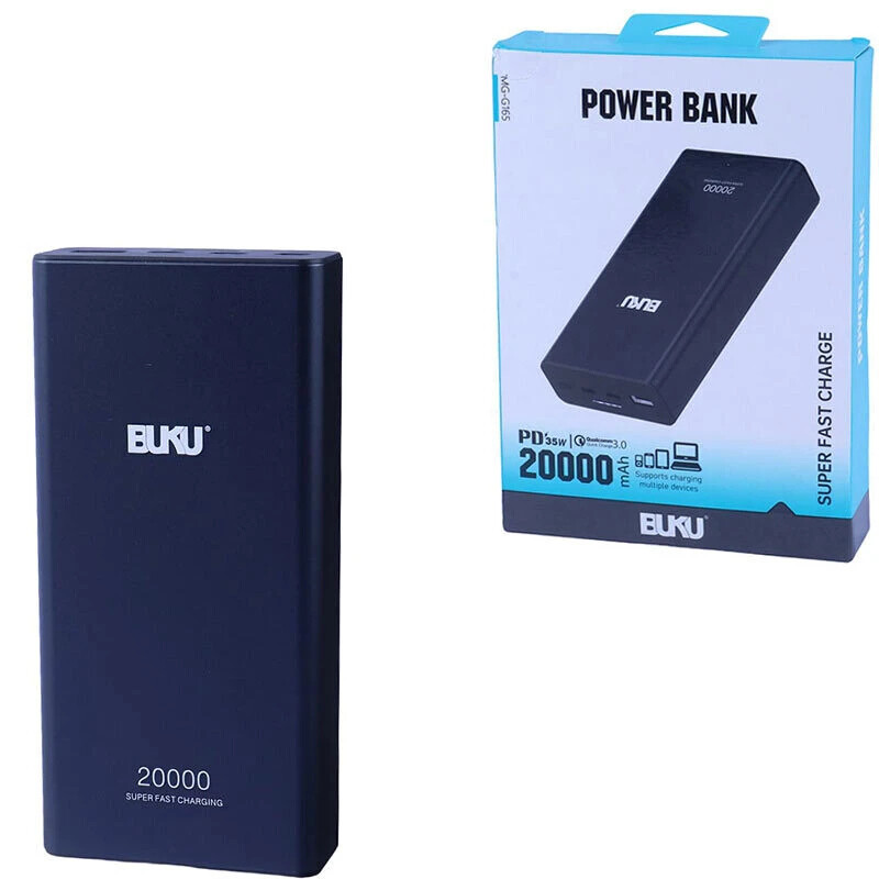 پاور بانک فست شارژ بوکو MG-G165 QC3.0 PD 25W ظرفیت 20000 میلی آمپر ساعت