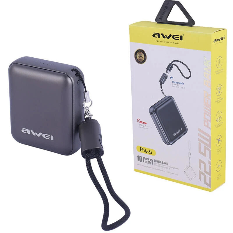 پاور بانک فست شارژ اوی PA-5 PD 22.5W ظرفیت 10000 میلی آمپر ساعت