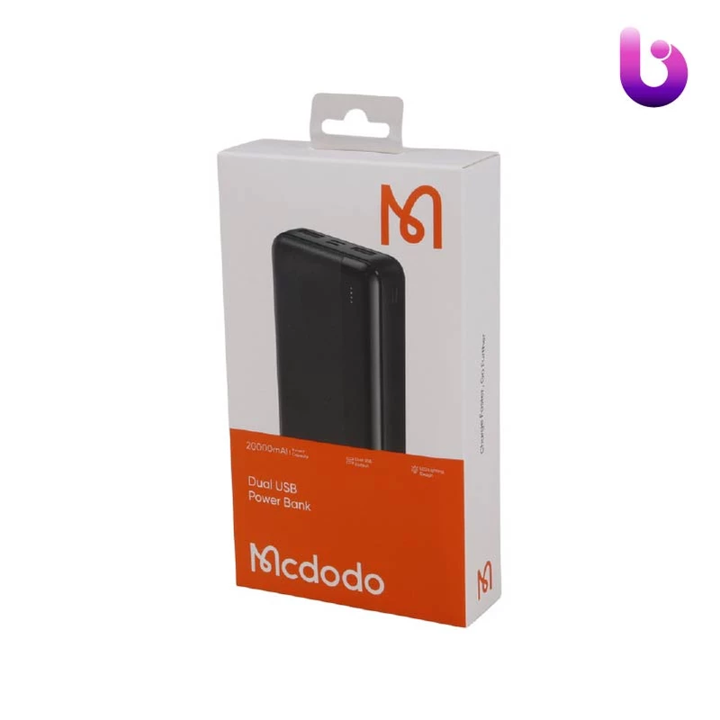 پاور بانک مک دودو MC-1370 10.5W ظرفیت 20000 میلی آمپر ساعت