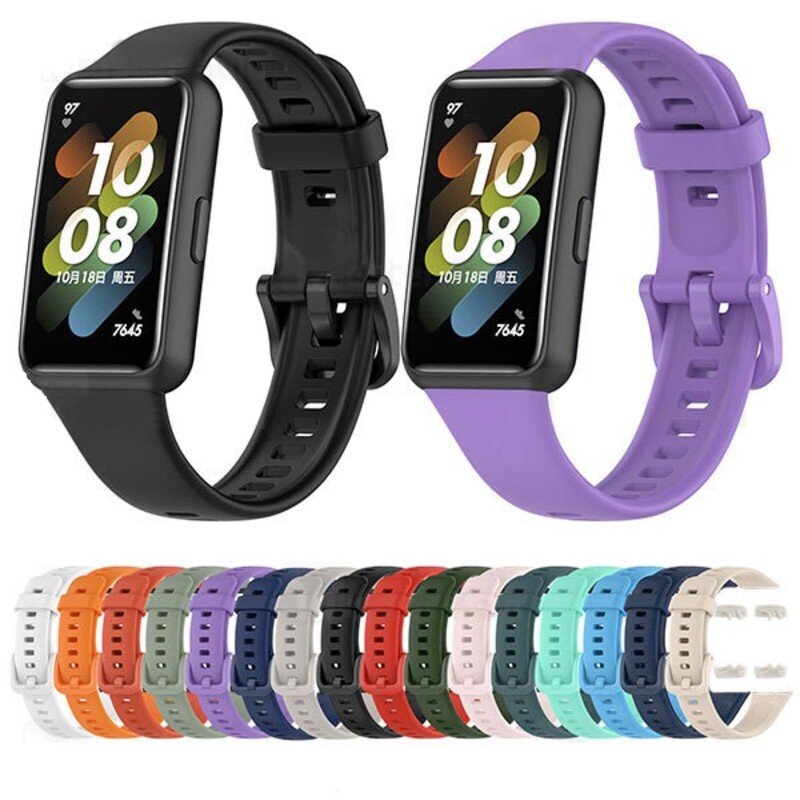 بند سیلیکونی دستبند سلامتی هواوی Huawei Band 7 Silicone Band