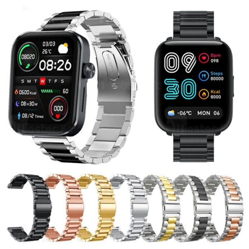 بند فلزی ساعت هوشمند شیائومی Xiaomi Mibro C2 Wrist Metal Strap