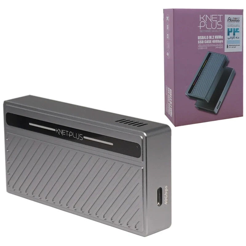 باکس هارد M.2 NVMe SSD کی نت پلاس KP-M400