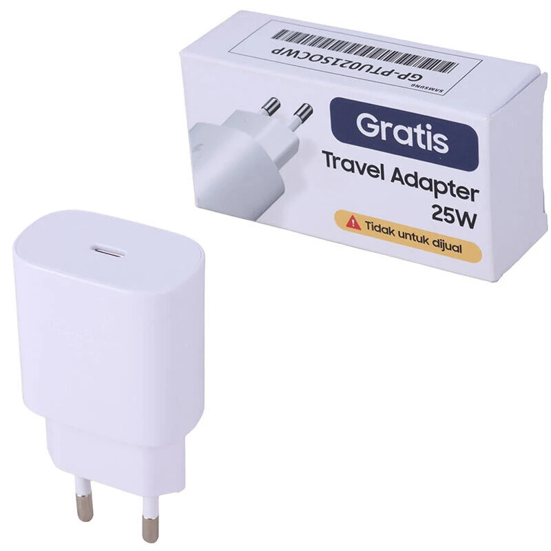 شارژر دیواری 25 وات سرجعبه سامسونگ GP-PTU021SOCWP PD 3A