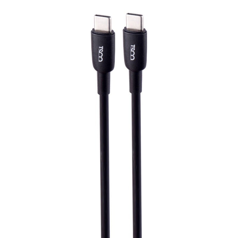 شارژر دیواری فست شارژ TSCO TTC 67 GaN 2Port QC3 PD 5A 65W Type-C + کابل تبدیل تایپ سی