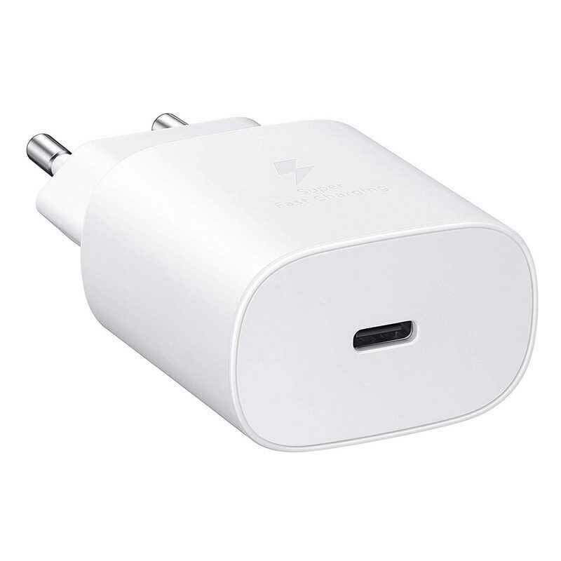 شارژر دیواری فست شارژ Samsung Note 10 EP-TA800 3A PD 25W + کابل تایپ سی شرینک