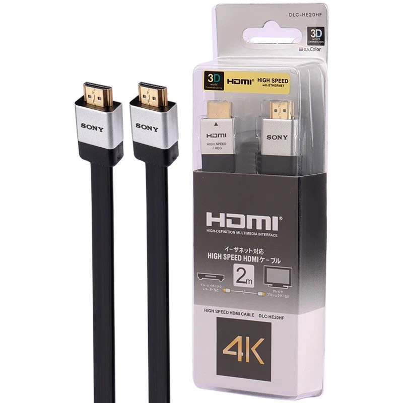 کابل HDMI V2.0 4K سونی DLC-HE20HF طول 2 متر