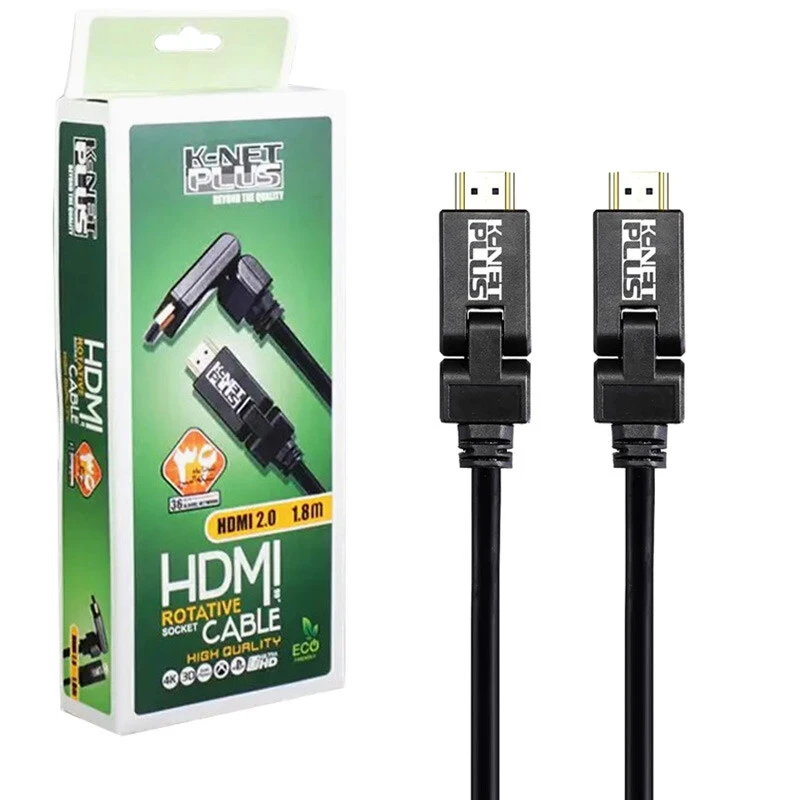 کابل HDMI 4K کی نت پلاس KP-A112 طول 1.8 متر